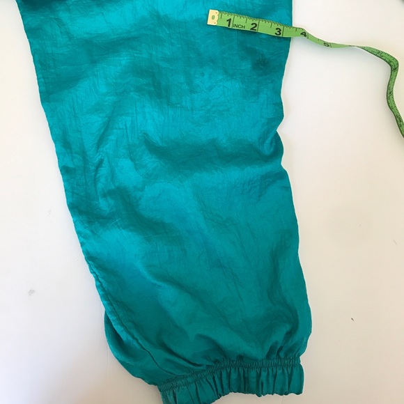 Vintage 90s matching Teal & Purple Track Suit Sz M - Picture 7 of 8